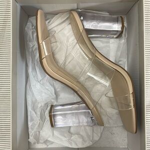 BP Nola clear sandal NEW size 7